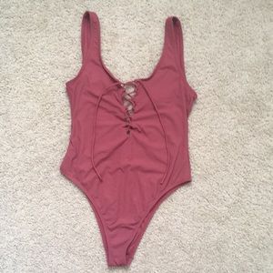 Pink and cheeky bathing suit from Target!!